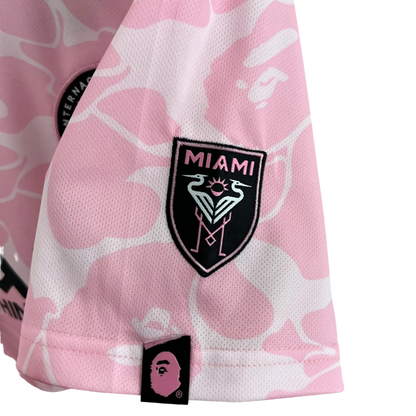 Inter Miami 2023 - 2024 Premium Bape Pink Football Jersey SuperjerseysTK