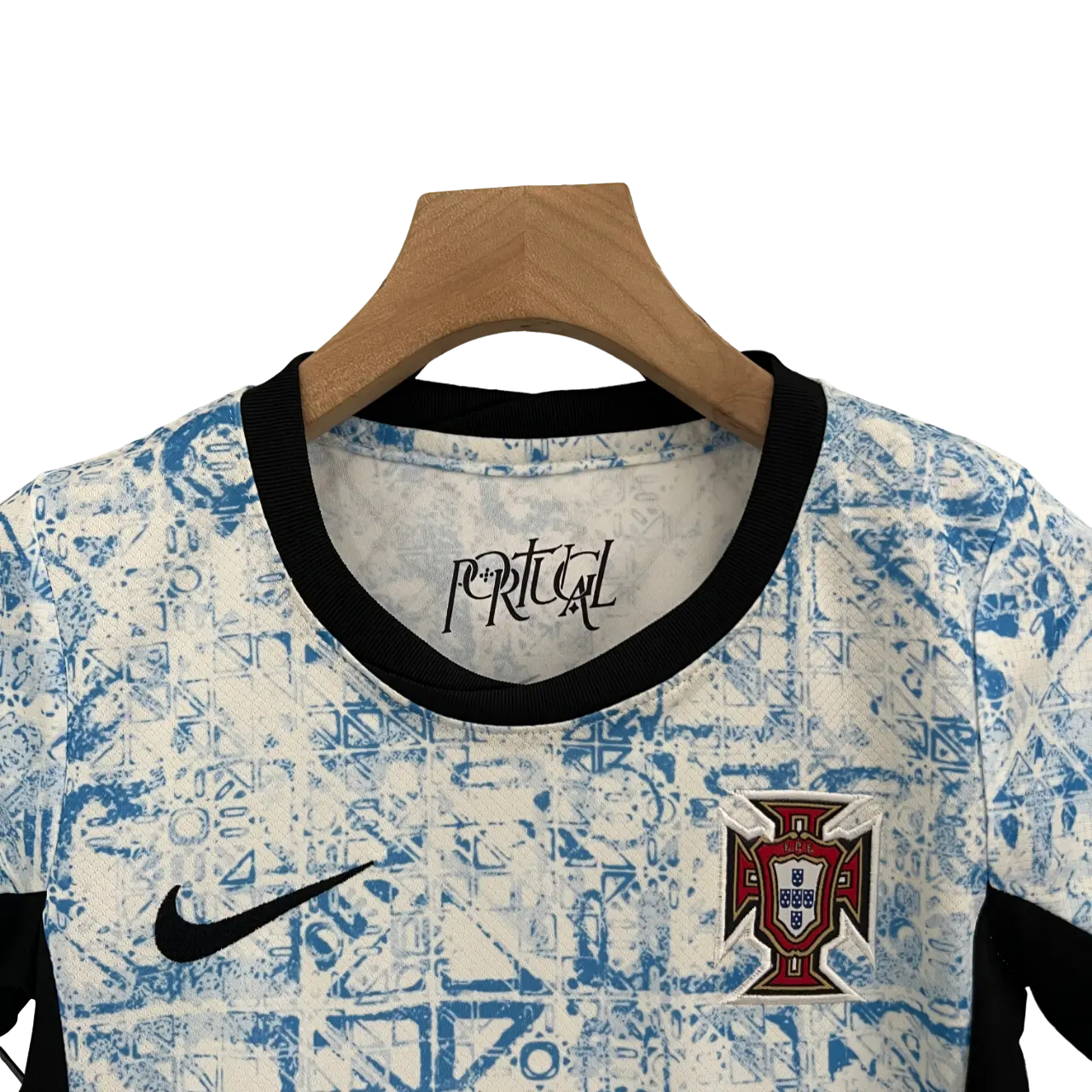 Portugal 2024 Kids' Stylish Away Premium Football Jersey - A Trendy Choice for Young Fans SuperJerseysTK