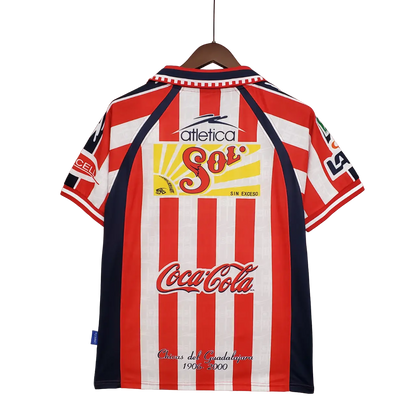 Chivas Retro 1999 - 2000 Premium Home Football Jersey SuperjerseysTK