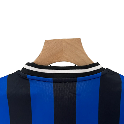 Italy Inter Milan 2009/10 Kids' Iconic Home Premium Football Jersey - A Timeless Treasure for Young Fans SuperJerseysTK