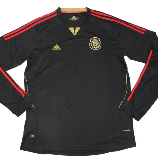 Mexico Retro 2011 Long Sleeve Away Football Jersey SuperJerseysTK