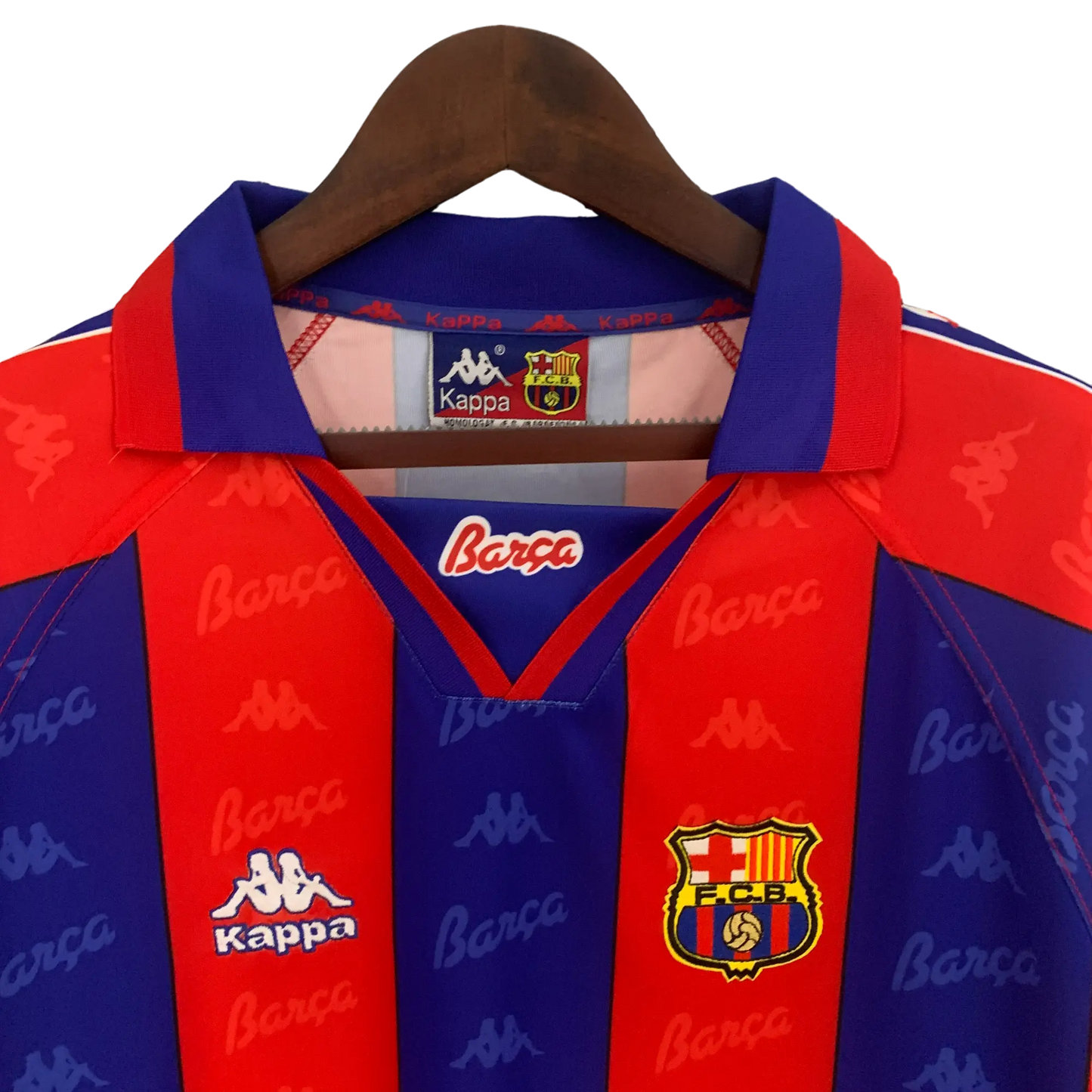 Barcelona Retro Long Sleeve 96/97 Home Classic Football Jersey - SuperJerseysTK