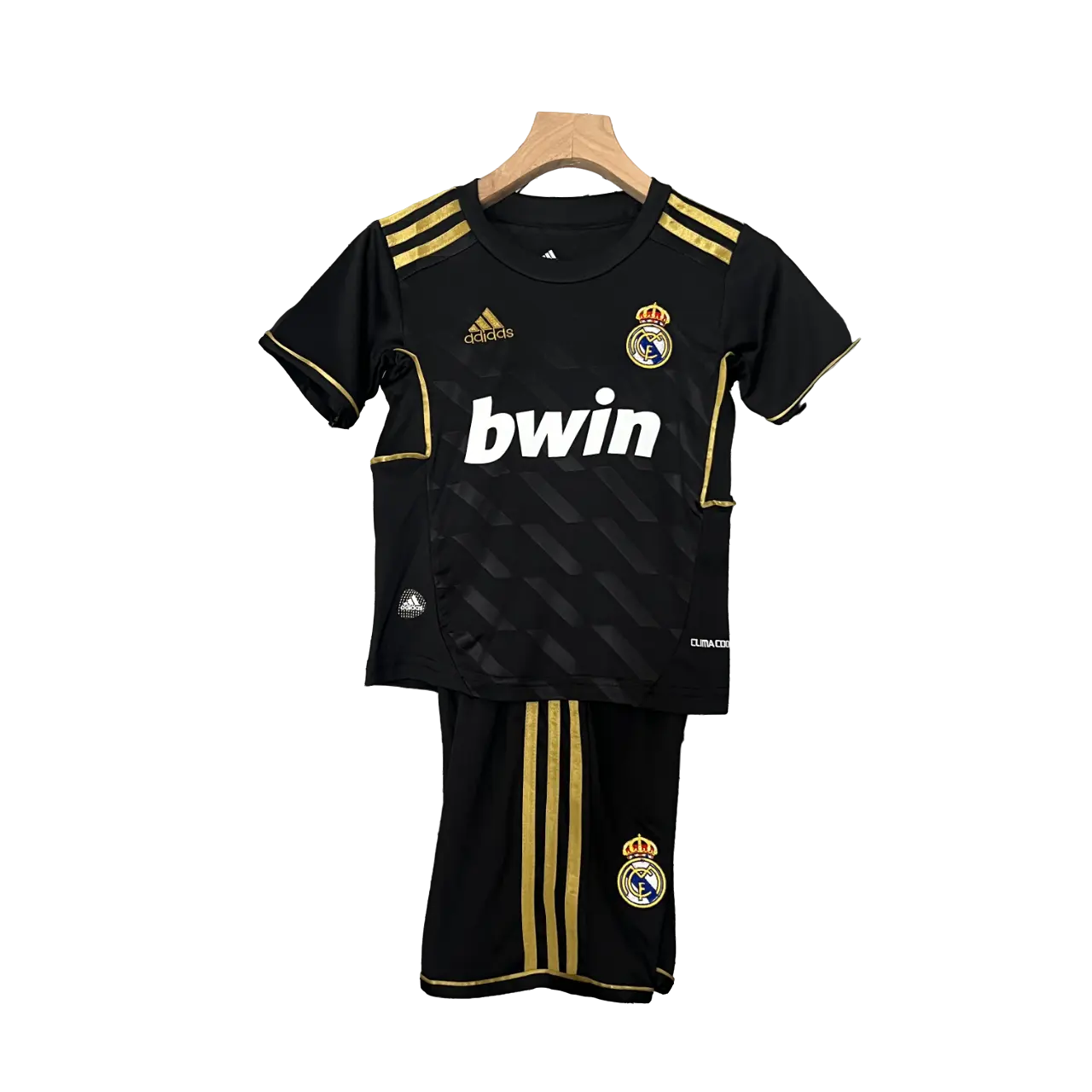 Spain 2011/12 Real Madrid Kids' Stylish Away Premium Football Jersey - A Cool Choice for Young Fans