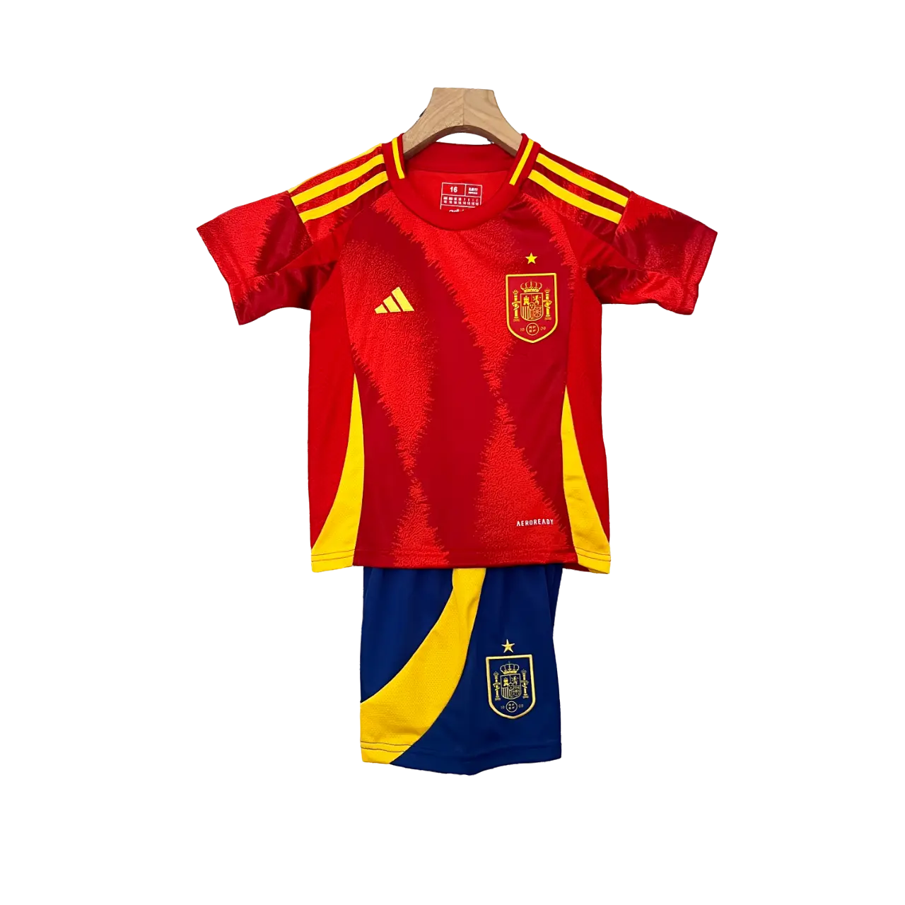 Spain 2024 Kids' Stylish Home Premium Football Jersey - A Trendy Choice for Young Fans