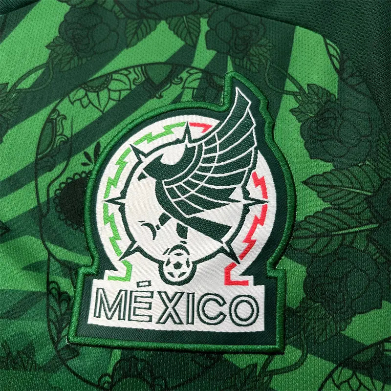 Mexico 2023 - 2024 Premium Home Skull Football Jersey SuperjerseysTK