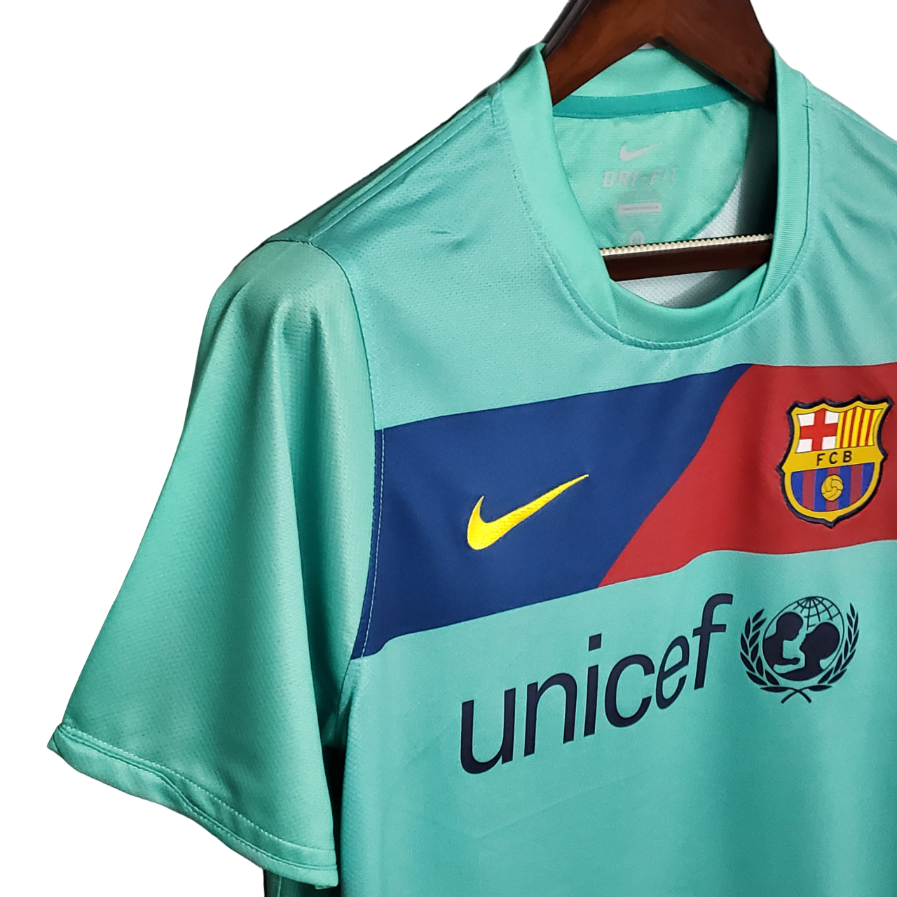 Retro Barcelona 2010 - 2011 Premium Away Football Jersey, unicef SuperjerseysTK