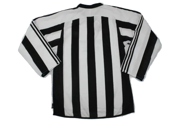 Newcastle Retro 03/05 Long Sleeve Home stylish Football Jersey SuperJerseysTK