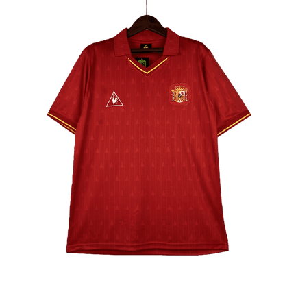 Spain Retro 1988/91 Home SuperJerseysTK