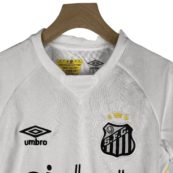 Brazil Santos 2023/24 Kids' Classic Home Premium Football Jersey - A Timeless Choice for Young Fans SuperJerseysTK