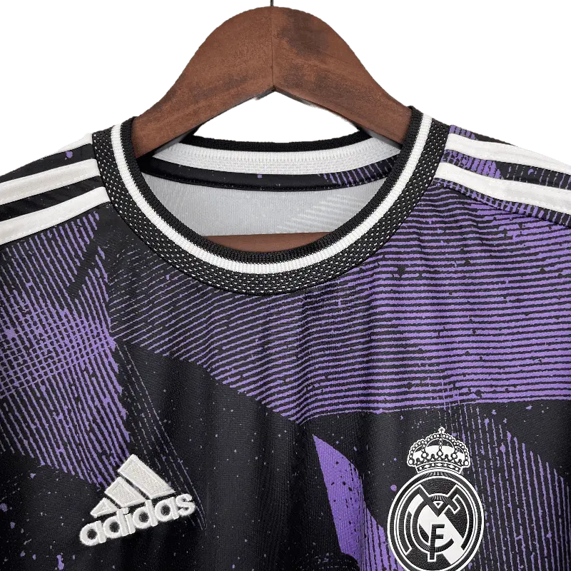 Real Madrid 2023 - 2024 Special Edition Premium Home Football Jersey,  Emirates FLY BETTER SuperjerseysTK