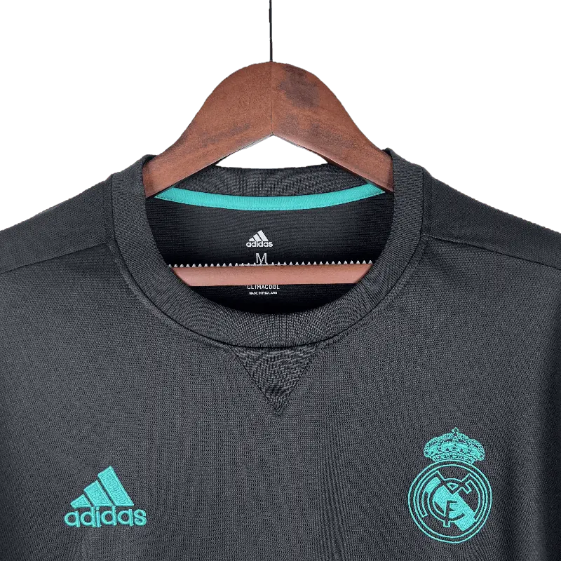 Real Madrid Retro 2017/18 Away Long Sleeve Premium Football Jersey SuperJerseysTK