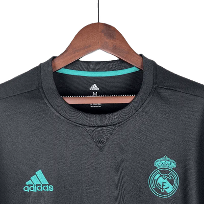 Real Madrid Retro 2017/18 Away Long Sleeve Premium Football Jersey SuperJerseysTK