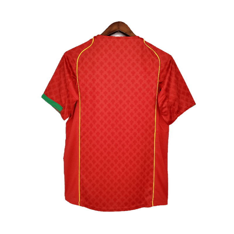 Retro Portugal 2004 Premium Home Football Jersey SuperjerseysTK