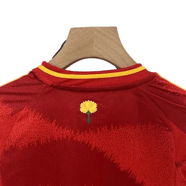 Spain 2024 Kids' Stylish Home Premium Football Jersey - A Trendy Choice for Young Fans SuperJerseysTK