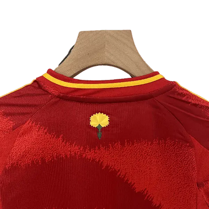 Spain 2024 Kids' Stylish Home Premium Football Jersey - A Trendy Choice for Young Fans SuperJerseysTK