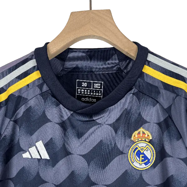 Spain 2023/24 Real Madrid Kids' Premium Third Away Football Jersey - A Stylish Choice for Young SuperJerseysTK