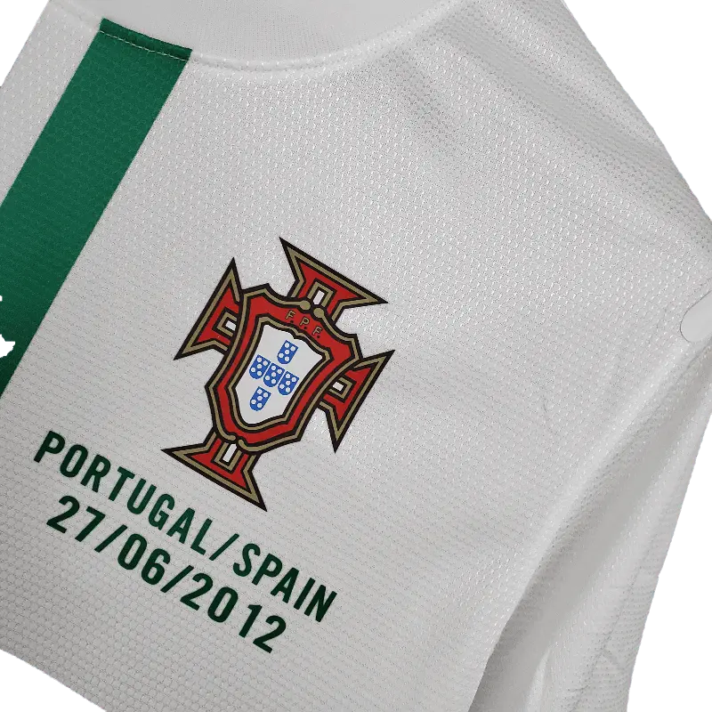 Portugal Retro 2012 Premium Away Football Jersey SuperjerseysTK