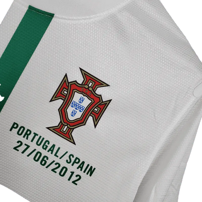 Portugal Retro 2012 Premium Away Football Jersey SuperjerseysTK