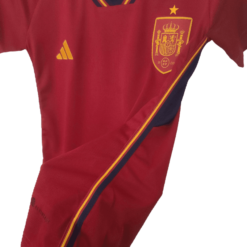 Spain 2022 Women Home Qatar World Cup SuperJerseysTK