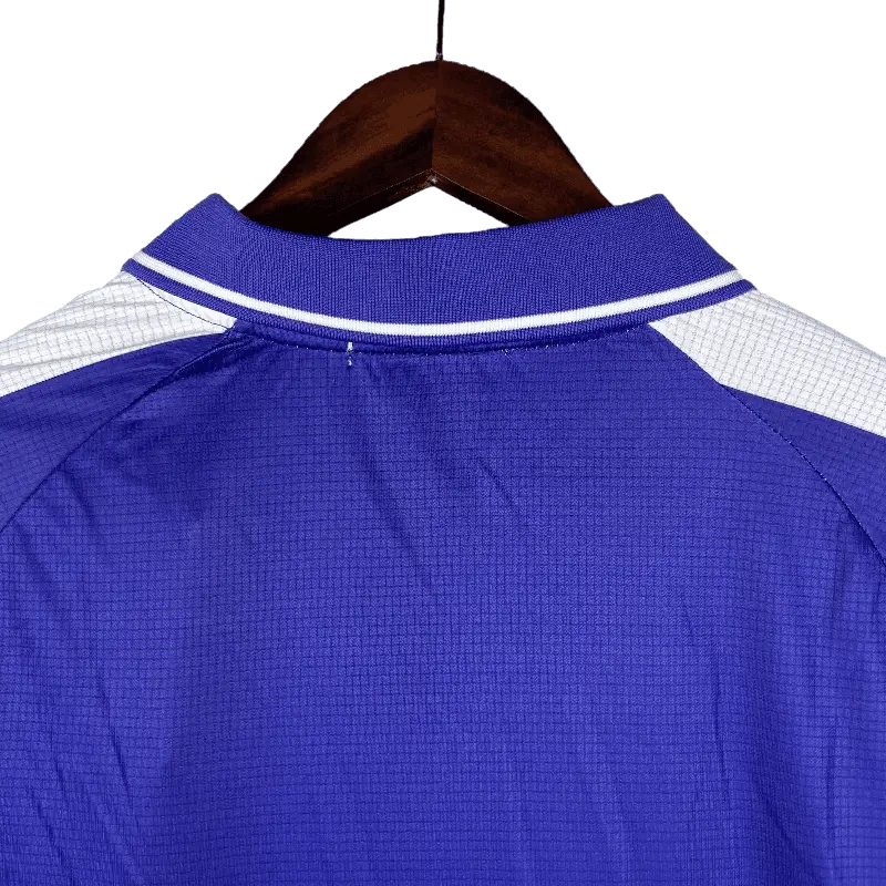 Fiorentina Retro Long Sleeve 1998 Home Classic Football Jersey SuperJerseysTK