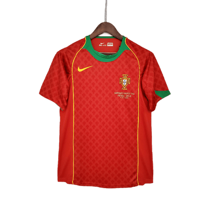 Retro Portugal 2004 Premium Home Football Jersey