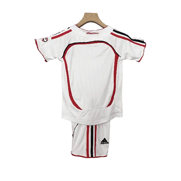 Italy AC Milan Retro 2006 - 2007 Kids' Premium Champions League Away Football Jersey - A Nostalgic Choice for Young Fans SuperJerseysTK