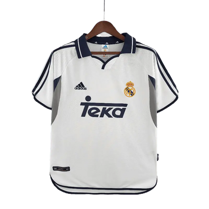 Real Madrid Retro 2000 - 2001 Premium Home Football Jersey