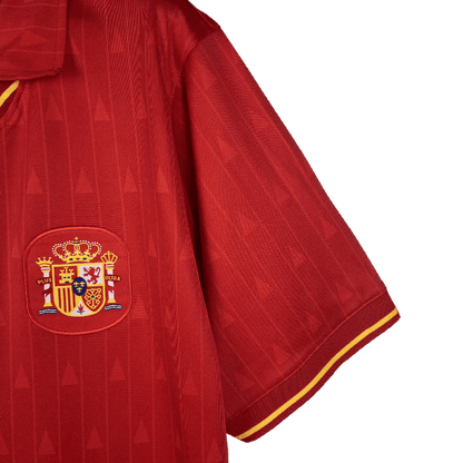 Spain Retro 1988/91 Home SuperJerseysTK