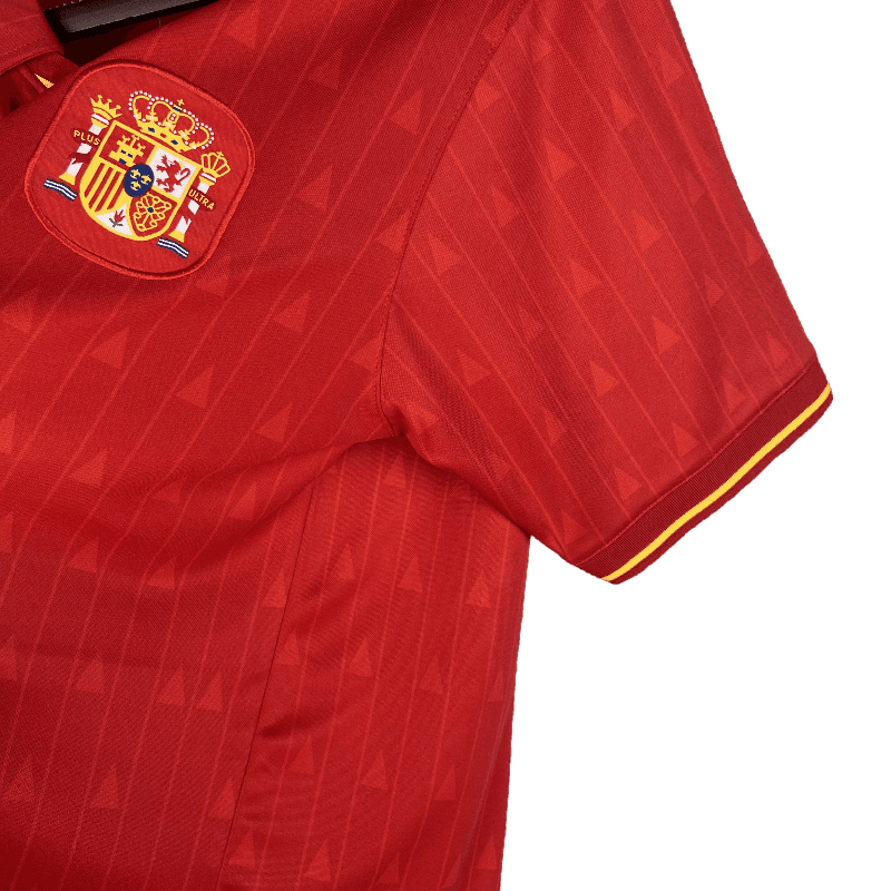 Spain Retro 1988/91 Home SuperJerseysTK