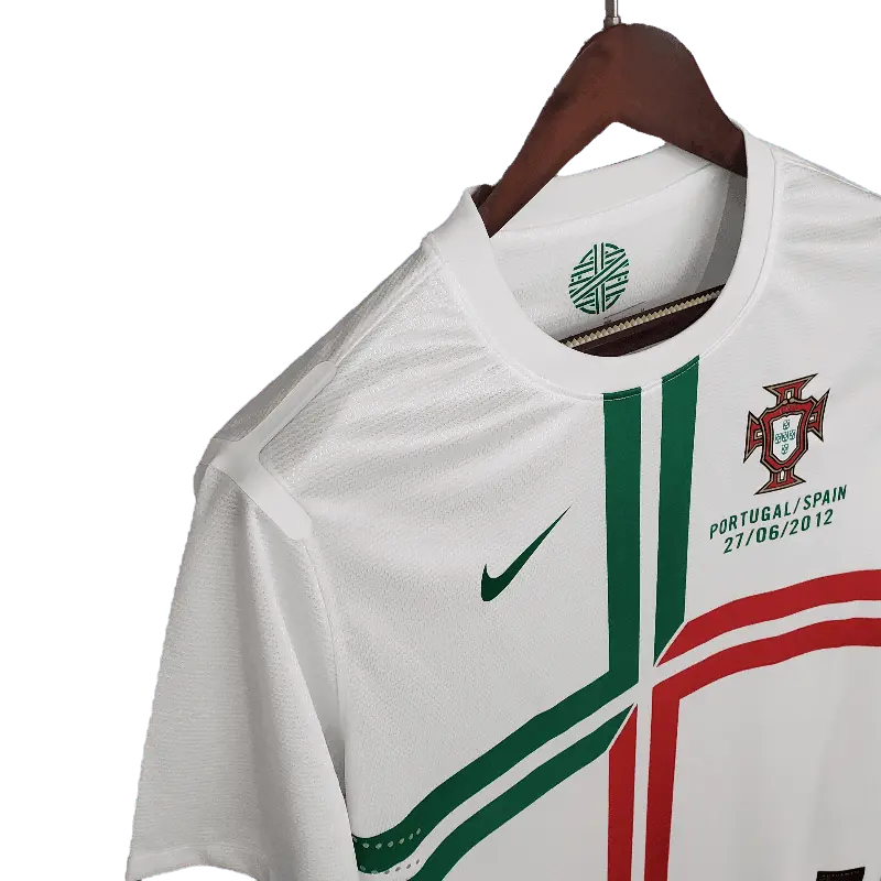 Portugal Retro 2012 Premium Away Football Jersey SuperjerseysTK