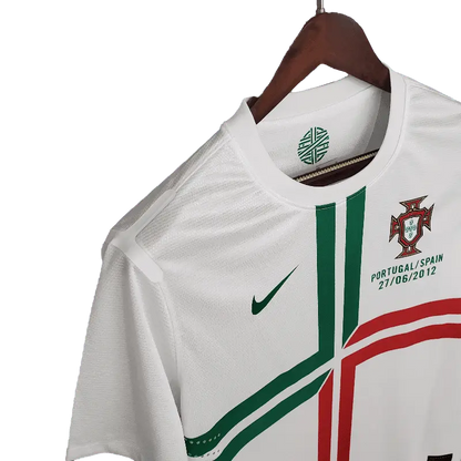 Portugal Retro 2012 Premium Away Football Jersey SuperjerseysTK