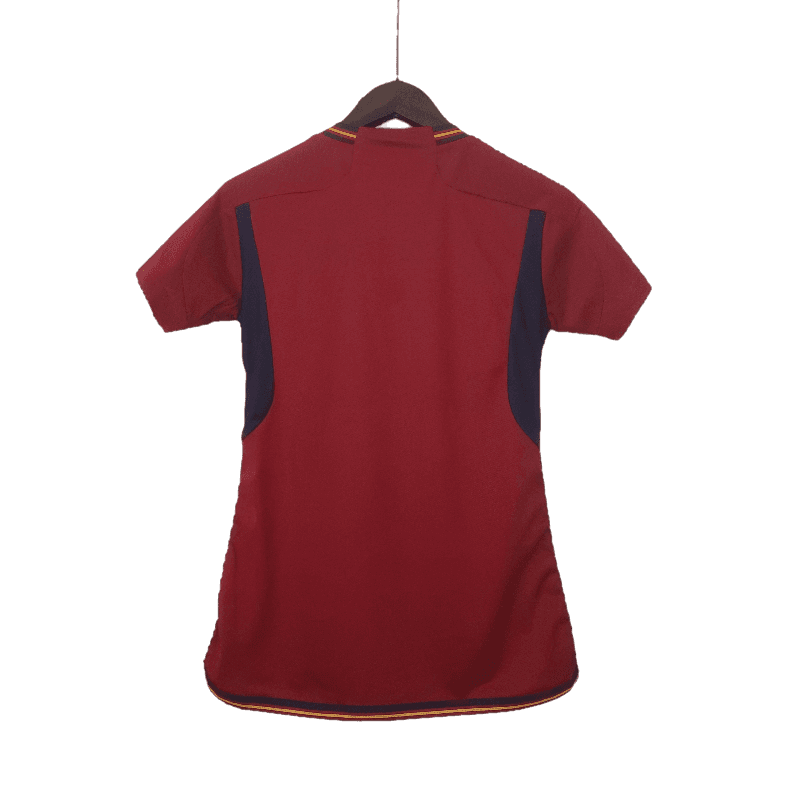 Spain 2022 Women Home Qatar World Cup SuperJerseysTK