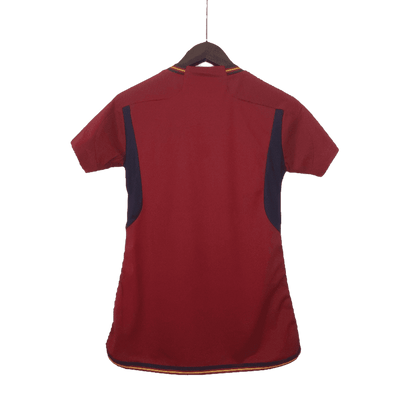 Spain 2022 Women Home Qatar World Cup SuperJerseysTK