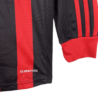 Italy AC Milan Retro 2009/10 Long Sleeve Home Football Jersey SuperJerseysTK