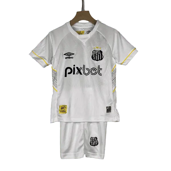 Brazil Santos 2023/24 Kids' Classic Home Premium Football Jersey - A Timeless Choice for Young Fans