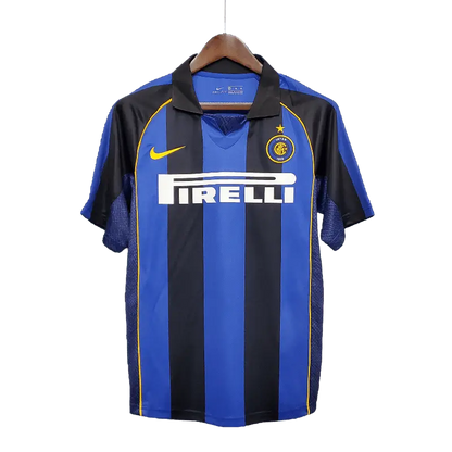 Inter Milan Retro 2001 - 2002 Premium Home Football Jersey