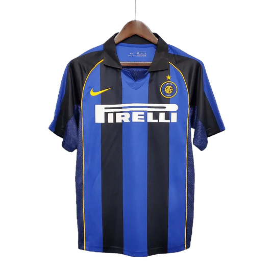 Inter Milan Retro 2001 - 2002 Premium Home Football Jersey