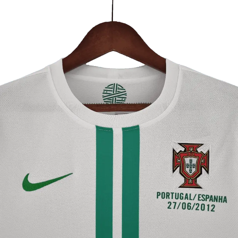 Portugal Retro 2012 Long Sleeve Away Timeless Football Jersey SuperJerseysTK