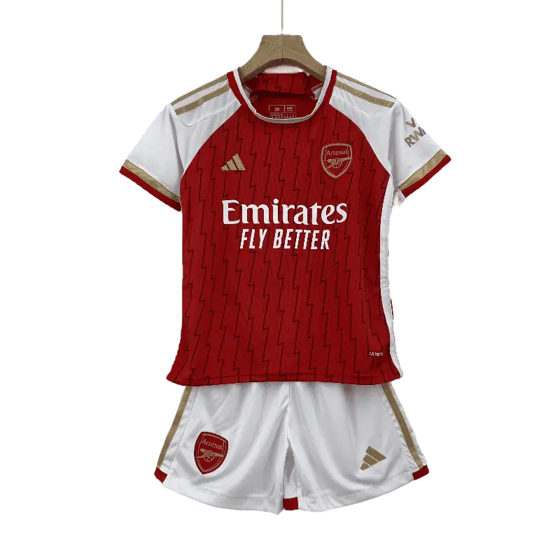 England Arsenal 2023/24 Kids' Premium Home Football Jersey - An Iconic Choice for Young Fans