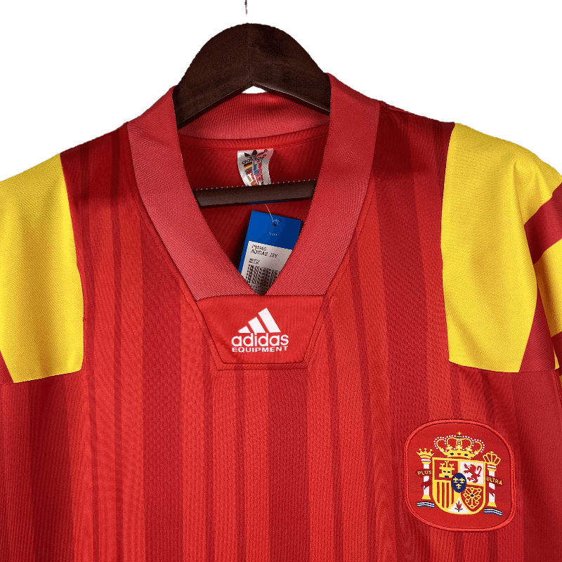 Spain Retro 1992/94 Home SuperJerseysTK