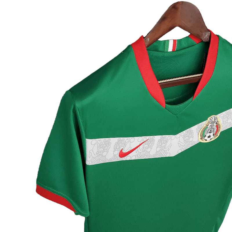 Retro Mexico 2006 Premium Home Football Jersey SuperjerseysTK