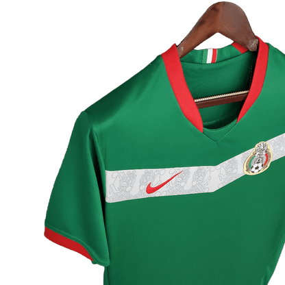 Retro Mexico 2006 Premium Home Football Jersey SuperjerseysTK