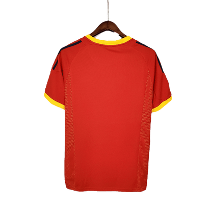 Spain Retro 2002 Home SuperJerseysTK