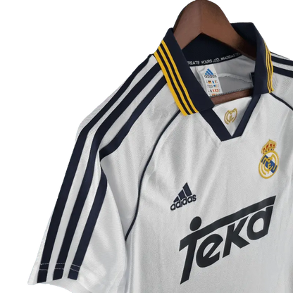 Real Madrid Retro 1998 - 2000 Premium Home Football Jersey SuperjerseysTK