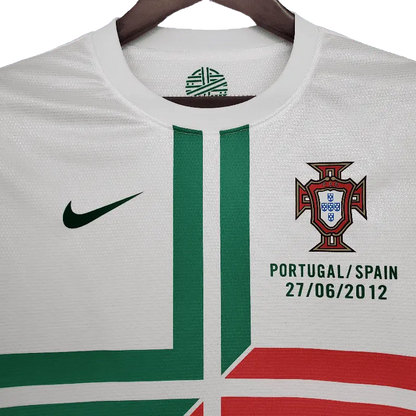 Portugal Retro 2012 Premium Away Football Jersey SuperjerseysTK