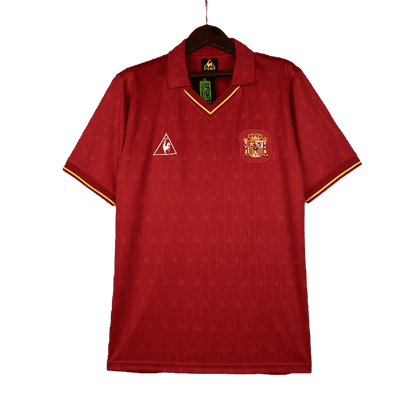 Spain Retro 1988/91 Home SuperJerseysTK