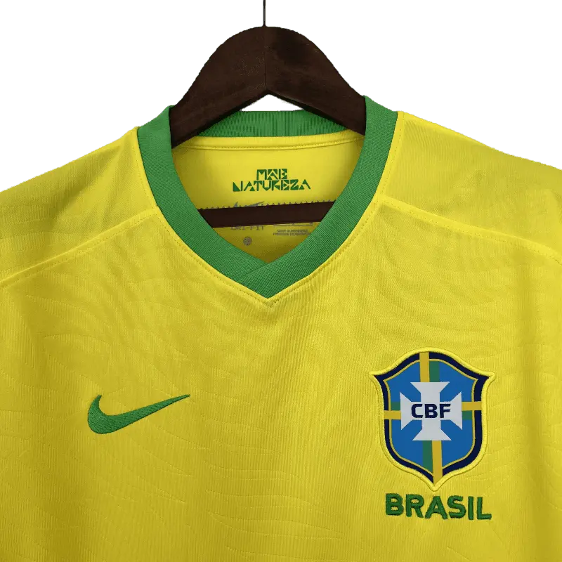 Brazil 2023 Premium Home Football Jersey, CBF SuperjerseysTK