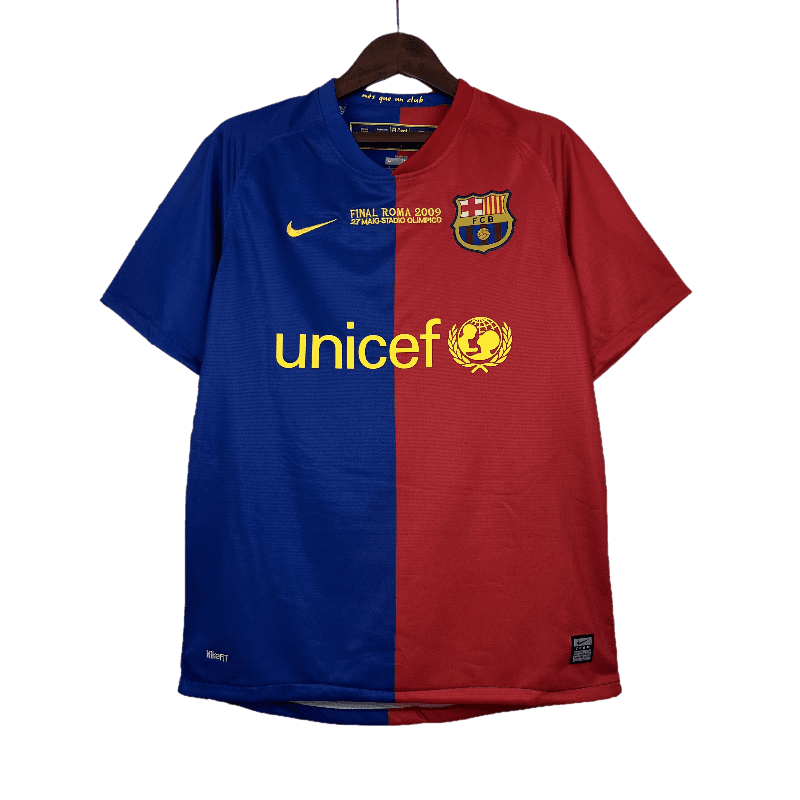 Barcelona Retro 08/09 UEFA Champions League Home SuperJerseysTK