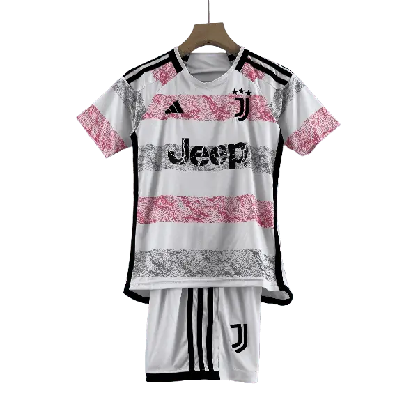 Juventus 2023/24 Kids' Stylish Away Premium Football Jersey - A Trendy Choice for Young Fans