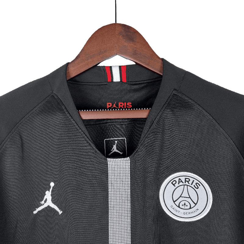 Retro PSG 2018 - 19 Premium Black Football Jersey,FLY Emirates SuperjerseysTK